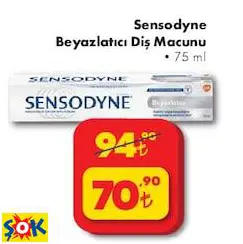 SENSODYNE BEYAZLATICI DİŞ MACUNU 75 ML SENSODYNE BEYAZLATICI DİŞ MACUNU 75 ML